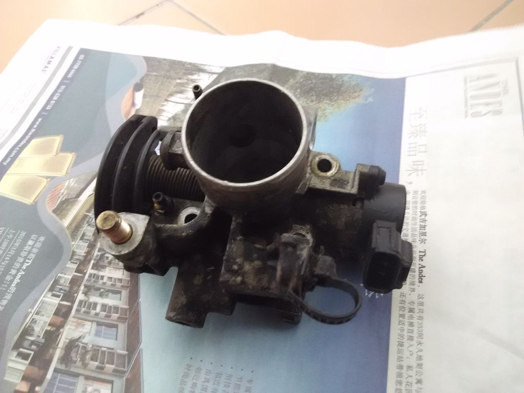 SOLDBroken Kelisa 2004 throtle body for spare part